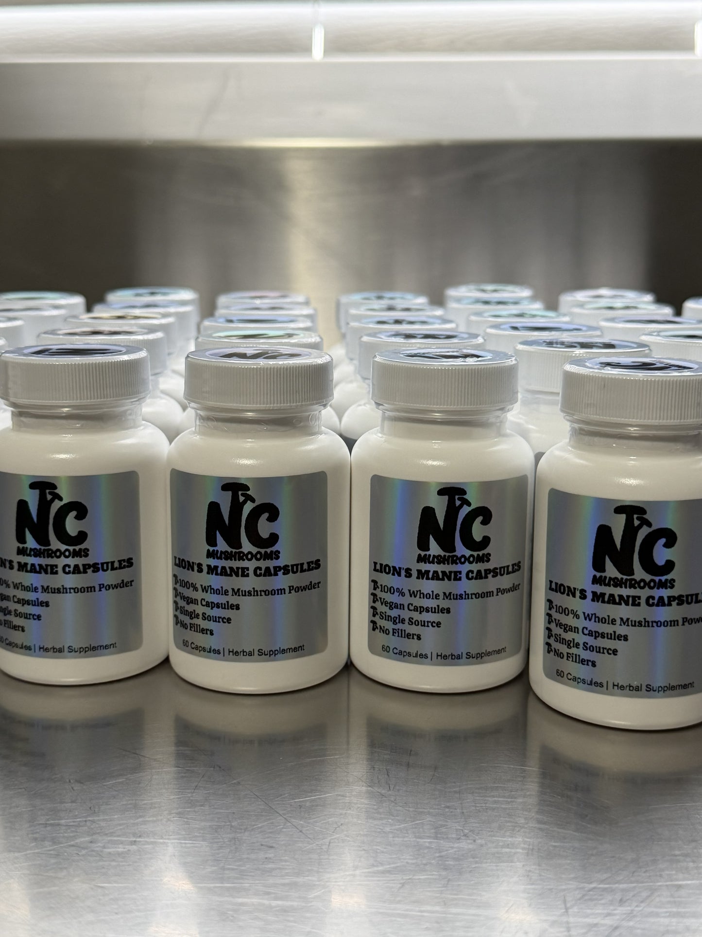 Lions Mane Whole Mushroom Capsules
